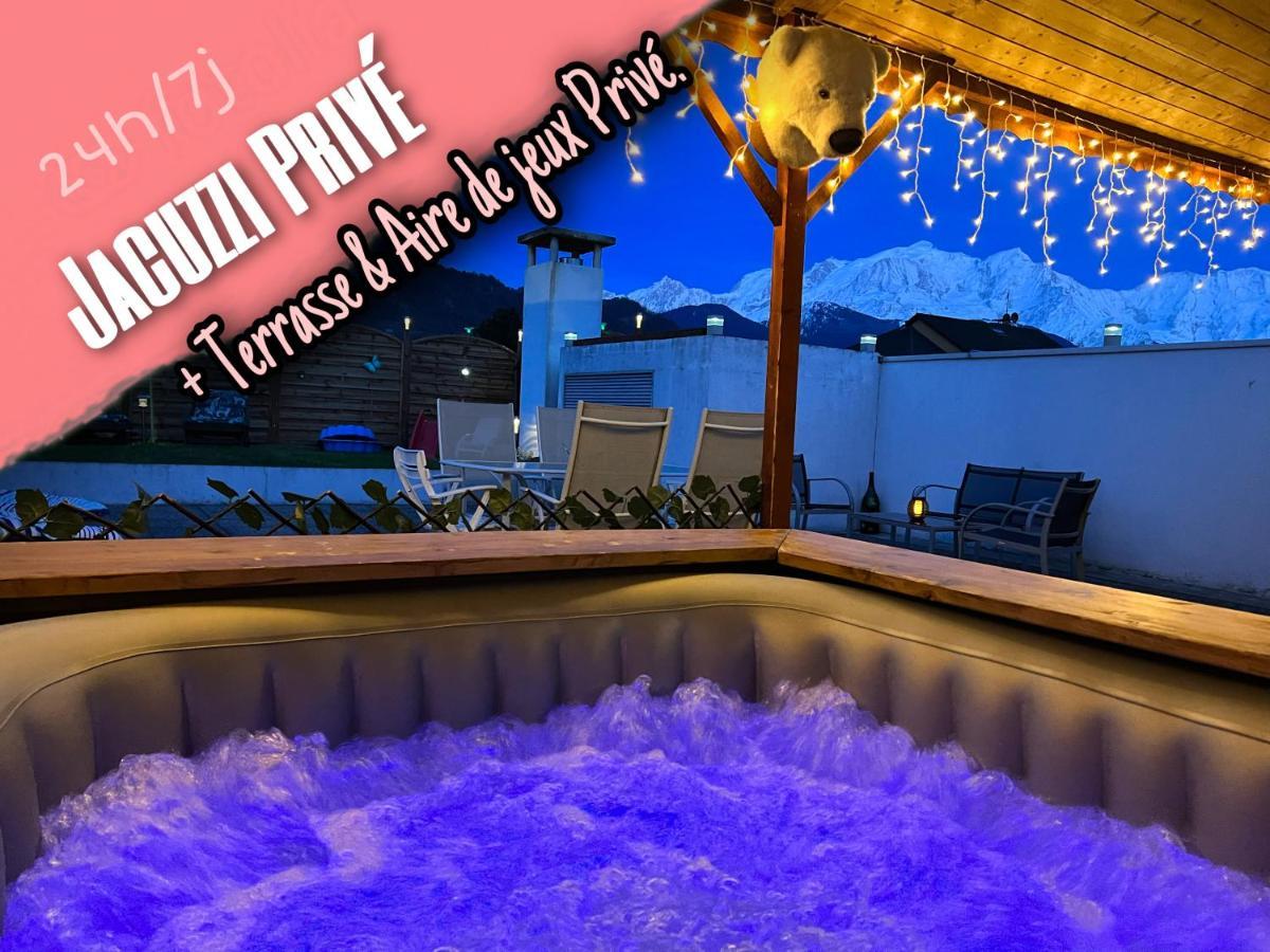 Rooftop 1 - Jacuzzi Prive Au Pied Du Monte-Blanco ซาล็องช์ ภายนอก รูปภาพ
