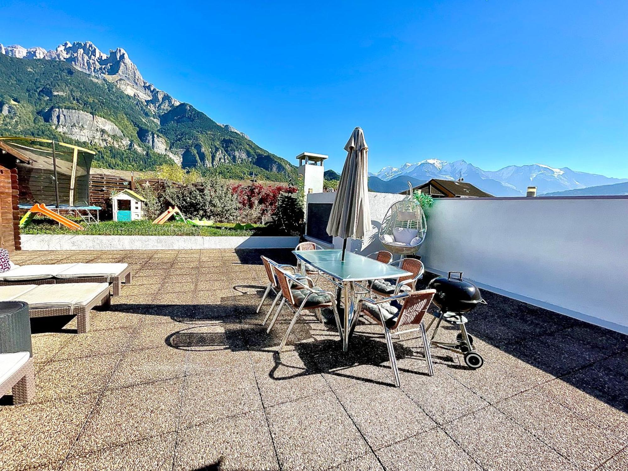 Rooftop 1 - Jacuzzi Prive Au Pied Du Monte-Blanco ซาล็องช์ ภายนอก รูปภาพ