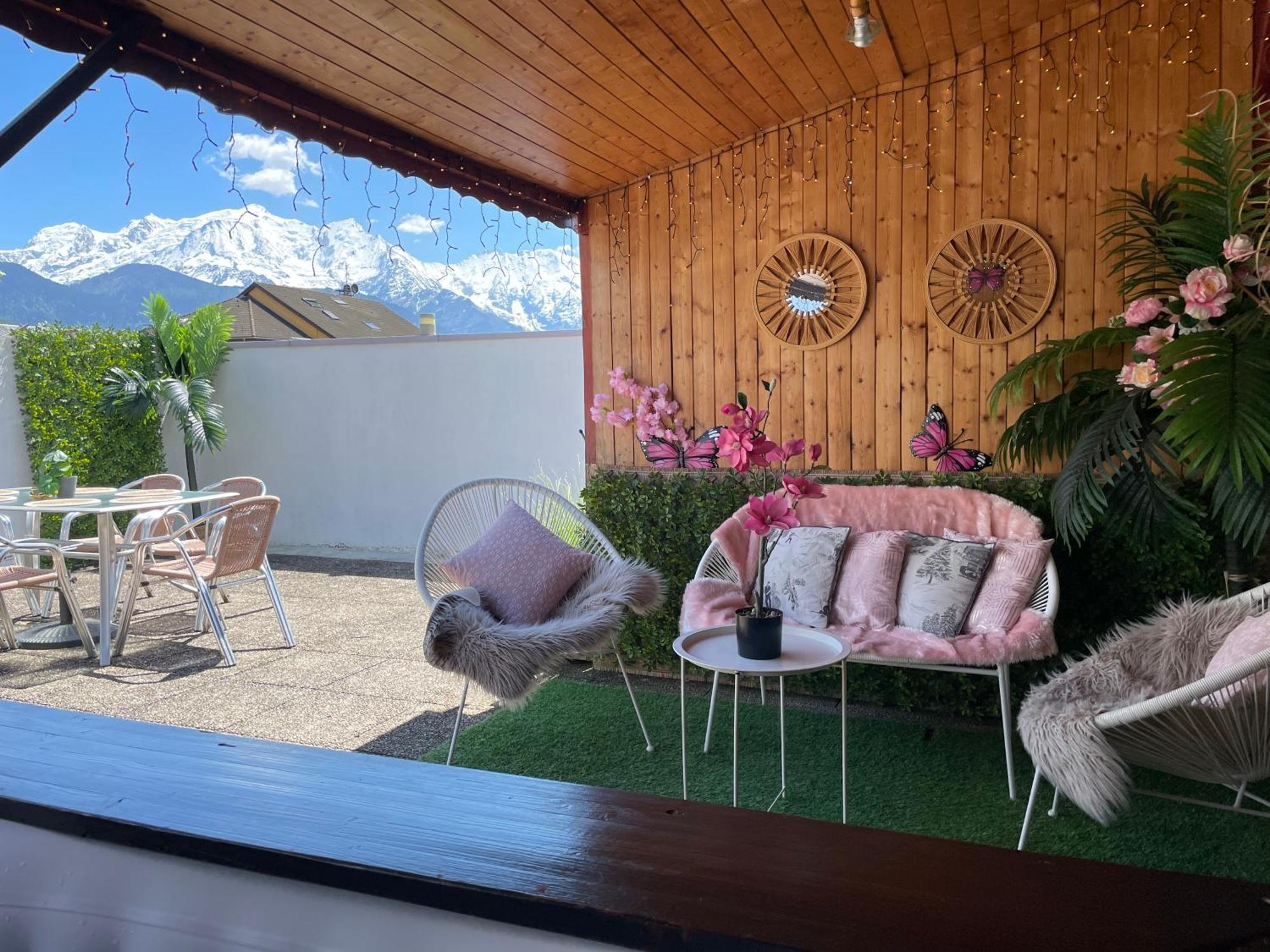 Rooftop 1 - Jacuzzi Prive Au Pied Du Monte-Blanco ซาล็องช์ ภายนอก รูปภาพ